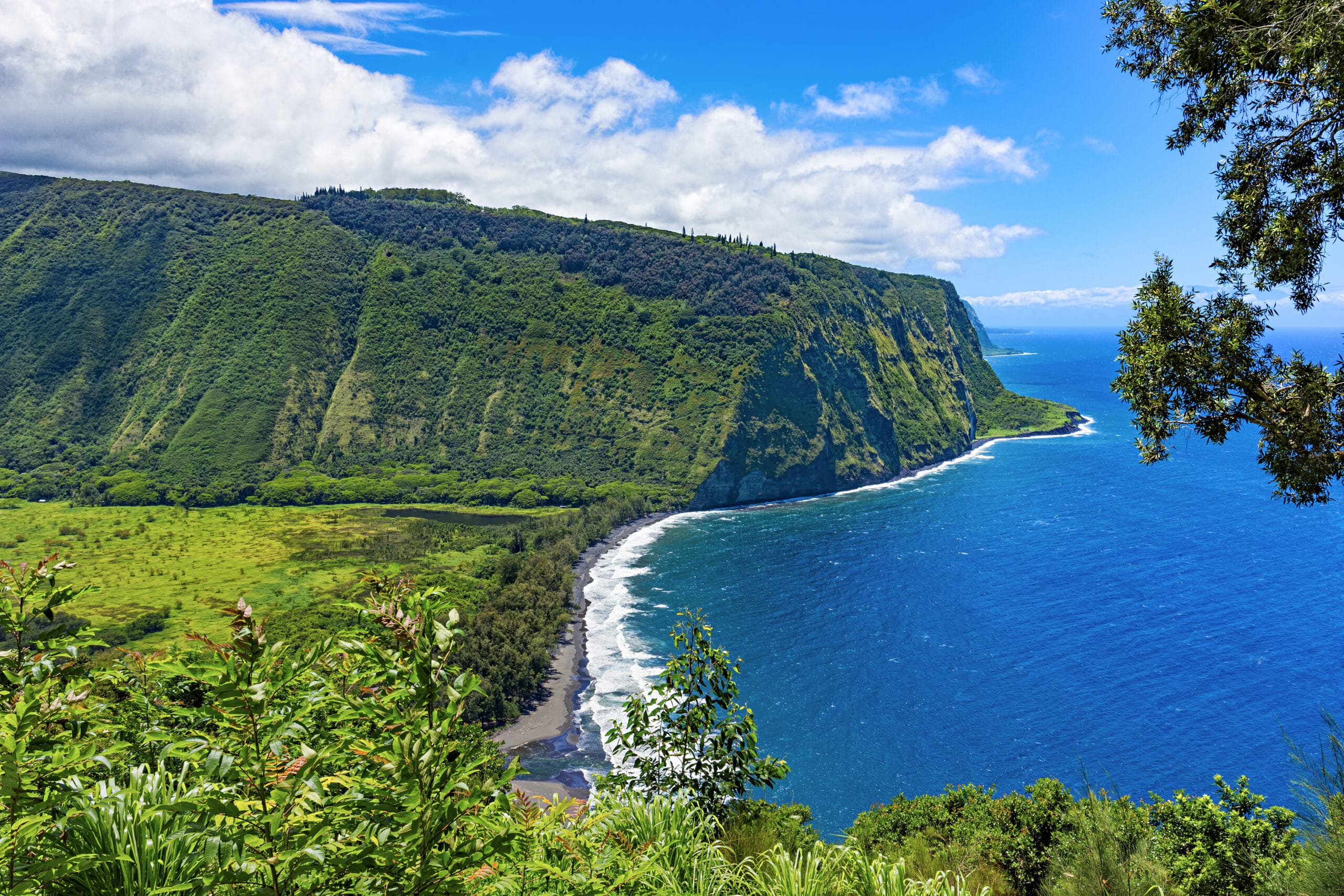 Waipio,Valley,Lookout,Big,Island,Hawaii,Usa